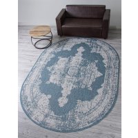 Циновка Merinos Kair S129-OVAL-BLUE (1.6х2.3)