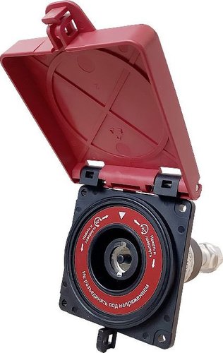 Розетка промышленная КС YHT BX3 0630R04 1Р 630А 1000В IP68 0630R04 (красный)