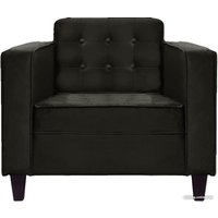 Интерьерное кресло Brioli Вилли (B17/темно-серый)