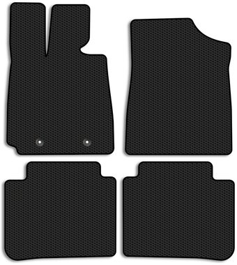 Комплект ковриков для авто Alicosta BYD HAN I (Седан электромобиль / EV) 2020 - Н.В.