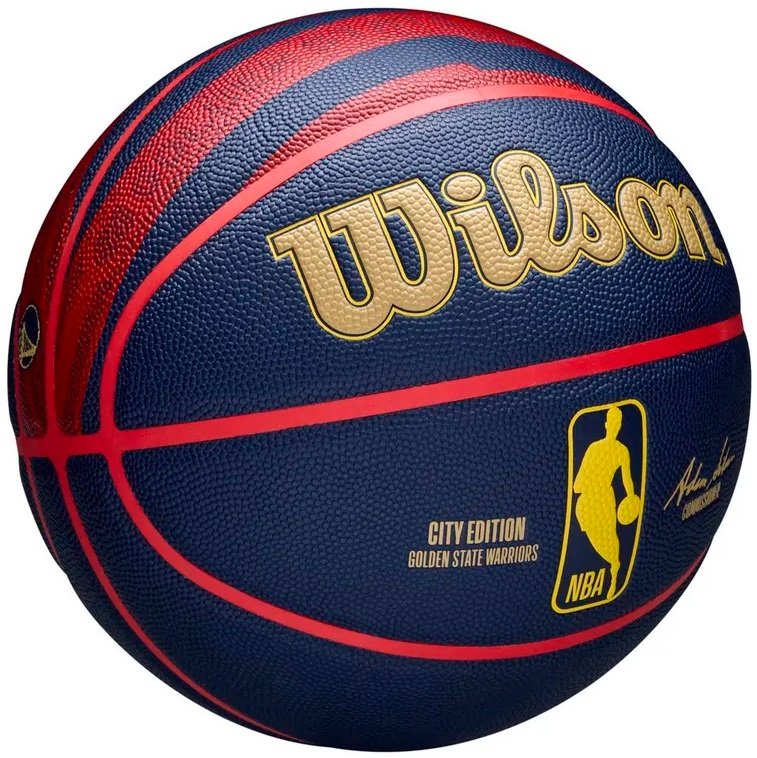 

Баскетбольный мяч Wilson NBA Team City Collector Golden State Warriors WZ4033810XB7 (7 размер)
