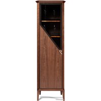 Шкаф-витрина Гомельдрев Дельта ГМ 1471-01 (американский орех/ольха)