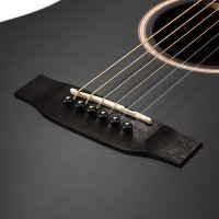 Акустическая гитара Donner DAG-1CB Black (с комплектом аксессуаров) в Бобруйске