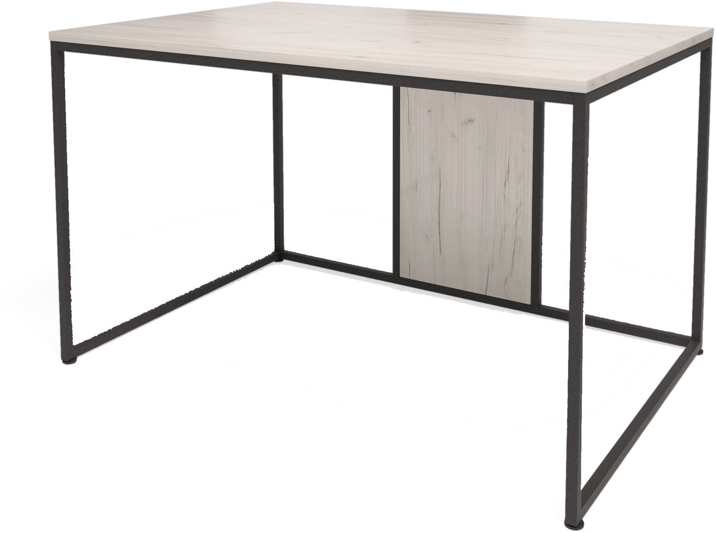 

Стол Millwood Лофт Барселона ДТ-1 120x80x74 (дуб белый Craft/металл черный)