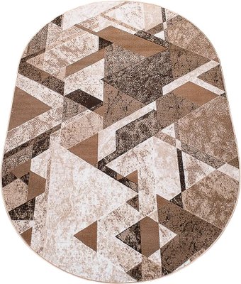 Ковер для жилой комнаты БелКа Лайла Де Люкс Овал 15880 10842 0.8x1.5 м