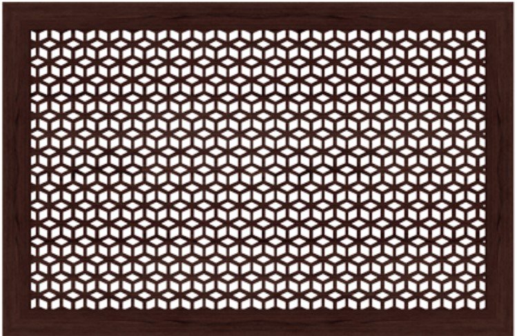 

Декоративный экран Stella Илона Венге (90x60)