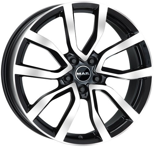 

Литые диски MAK Midlands 21x9.5" 5x112мм DIA 66.45мм ET 25мм Black Mirror
