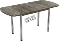 

Кухонный стол ВВР Пластиковый раздвижной (сосна пандероса/подстолье прямое черный)