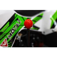 Квадроцикл Motax Gekkon 90 (черный/белый/зеленый)