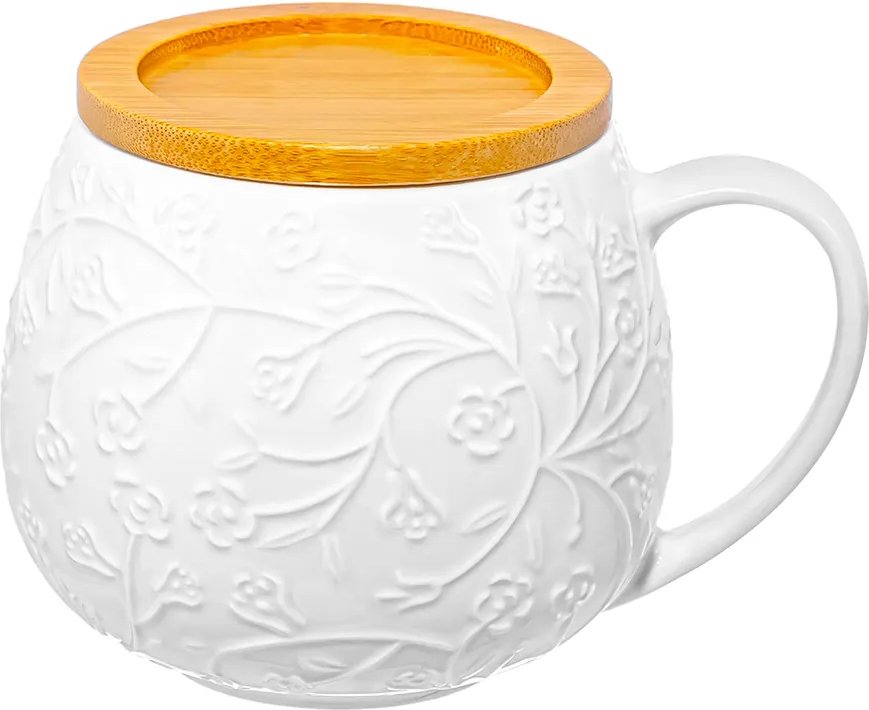 

Кружка Elan Gallery Веточки-цветочки 950349