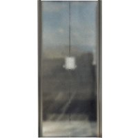 Душевая дверь MaybahGlass 198x99 MGD-445-5 (сатин стекло/хром матовый)