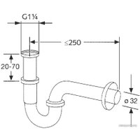 Сифон Kludi Standard 1025005-00