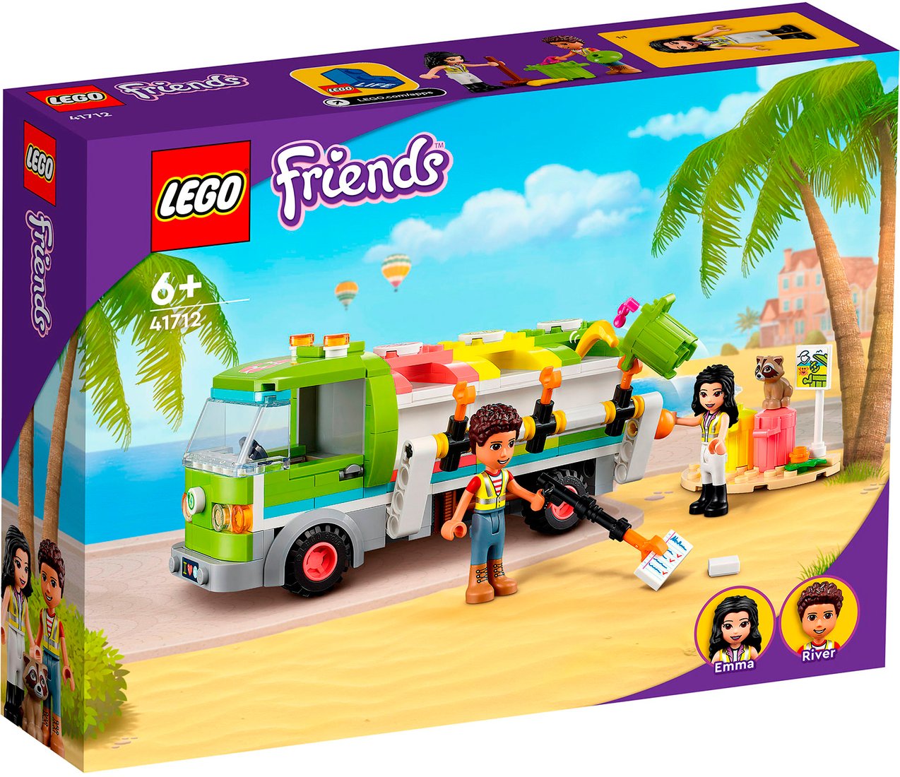 

Конструктор LEGO Friends 41712 Грузовик для переработки отходов