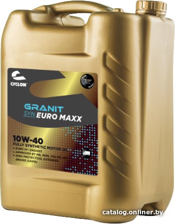 Моторное масло Cyclon Granit Syn Euro Maxx 10W-40 25л