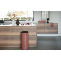 Мусорное ведро Brabantia Touch Bin New 30 л (терракотовый)