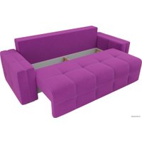 Диван Лига диванов Леос 29344 (микровельвет, фиолетовый)