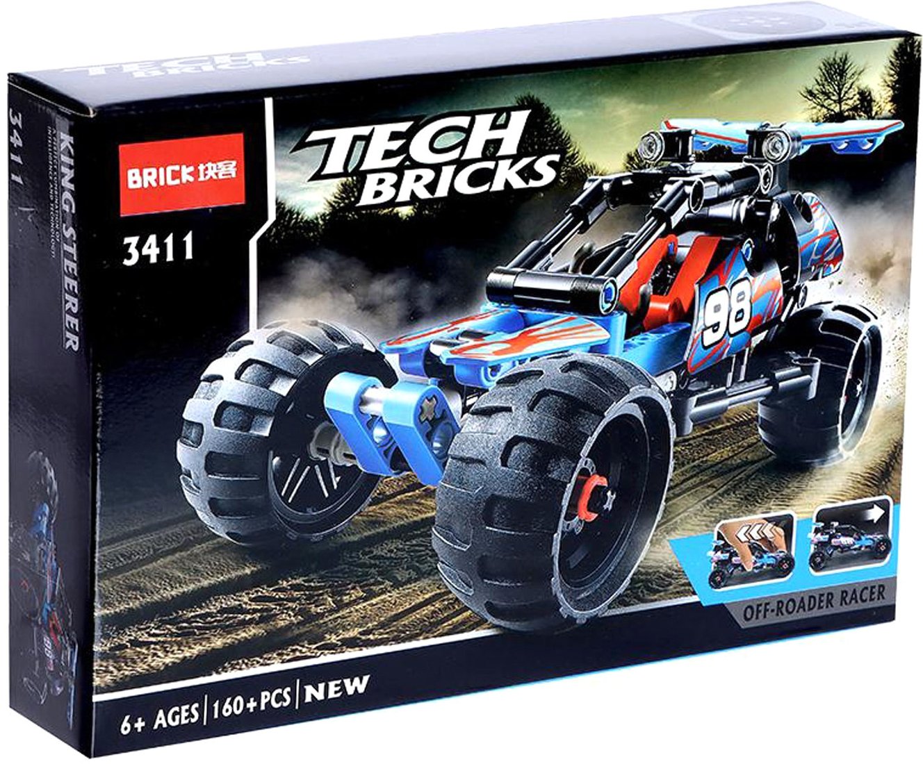 

Конструктор Brick Багги 2588801