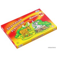 Пластилин Гамма Мультики 280027 (16 цв)