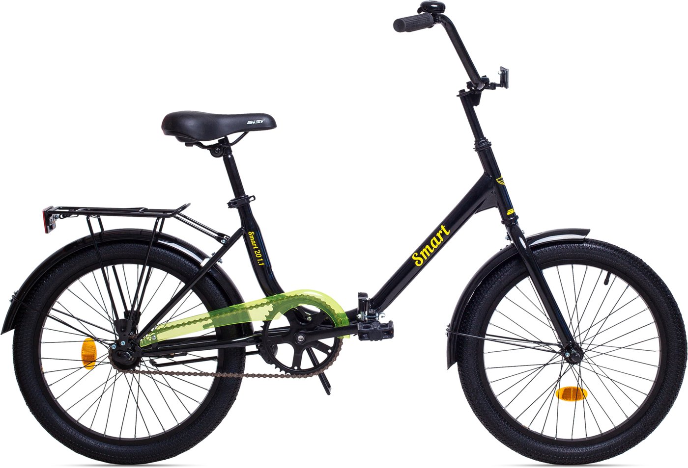 

Велосипед AIST Smart 20 1.1 (черный/желтый, 2017)