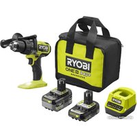 Ударная дрель-шуруповерт Ryobi RPD18X-2C52S 5133005527 (с 2-мя АКБ 2 Ач+5 Ач, сумка)