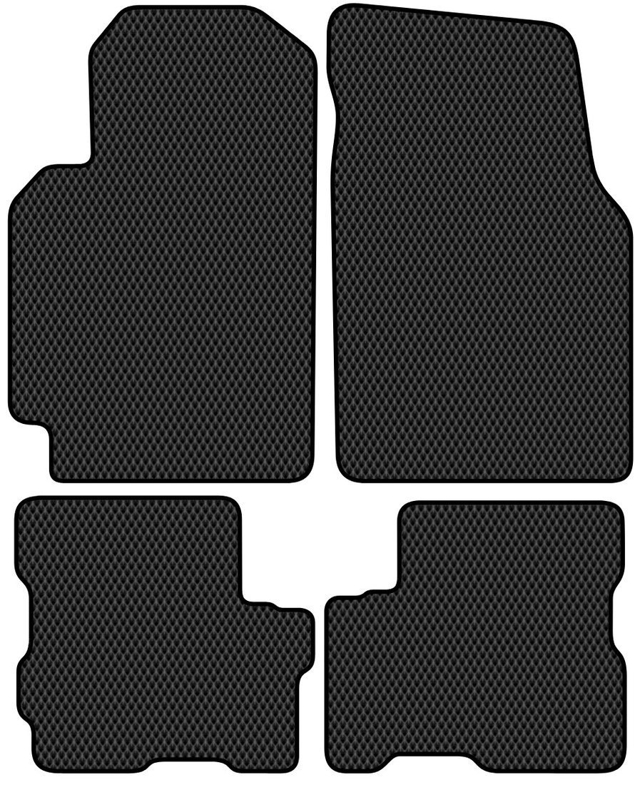 

Комплект ковриков для авто Alicosta Honda HR-V (suv / GH) 2001 - 2005 (черный, ромб)