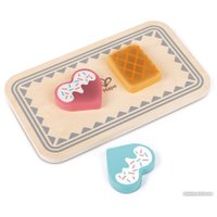 Плита игрушечная Hape Духовка, плита, набор игрушечных продуктов 3 в 1 E3183_HP