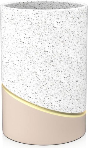 Набор стаканов для зубной щетки и пасты FORA Terrazzo FOR-TRZ044