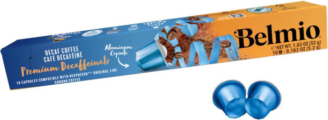 

Кофе в капсулах Belmio Premium Decaffeinato 10 шт