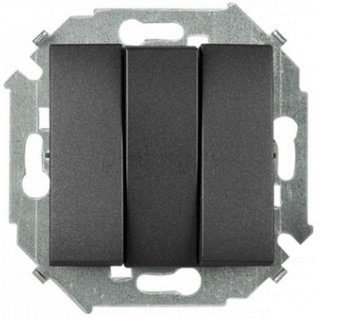 Выключатель Simon 1591391-038 (Графит)