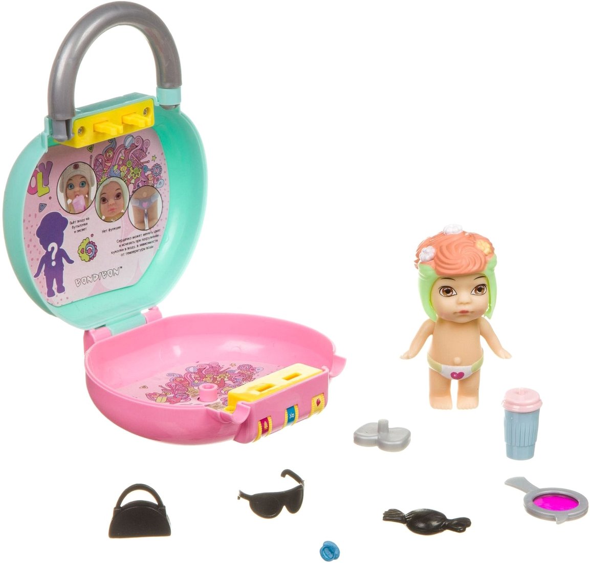 Кукла Bondibon OLY в чемоданчике с аксессуарами ВВ3865