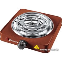 Настольная плита Sakura ПЭ-02 (коричневый)