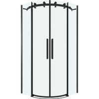 Душевой уголок Grossman Classic 90x90x195 301.K33.04.9090.21.00 (черный матовый/прозрачное стекло)