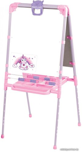 Детская доска для рисования Nika М2Л-М Единорог (розовый)