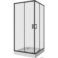 Душевой уголок Niagara NG-6888-08 80x80 (черный)