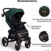 Коляска прогулочная «книга» Bubago Cross City BG 117-1 (зеленый)