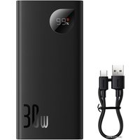 Внешний аккумулятор Baseus Adaman 2 Digital Display Fast Charge Power Bank 10000mAh 30W (черный)