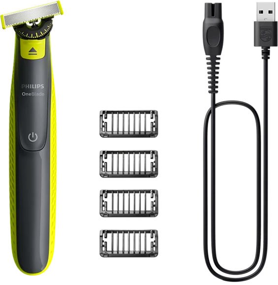 

Триммер для бороды и усов Philips OneBlade 360 Face QP2724/17