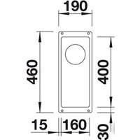 Кухонная мойка Blanco Subline 160-U (алюметаллик)