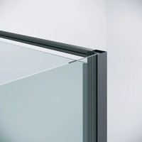 Душевой уголок Niagara Nova NG-35-10AGR-A90GR-34 100х90х195 (графит/прозрачное стекло)