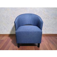 Интерьерное кресло Mio Tesoro Мажор-2 (Lux 20 синий)