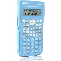 Инженерный калькулятор Deli D82MS (голубой)