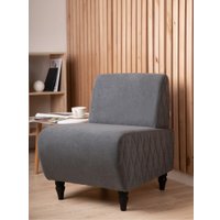 Интерьерное кресло MONOFIX Буно кресло (велюр/светло-серый №7)