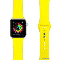 Набор ремешков Lyambda Altair для Apple Watch 38-40 мм (S/M и M/L, желтый)