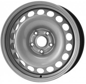 Штампованные диски Eurodisk 75J50Y ED 16x6.5" 5x114.3мм DIA 66.1мм ET 50мм Silver