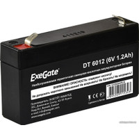 Аккумулятор для ИБП ExeGate DT 6012 (6В, 1.2 А·ч)