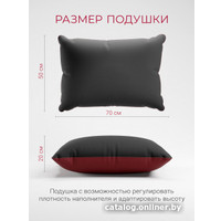 Спальная подушка Espera Home Comfort RedBlack ЕС-7173 50x70
