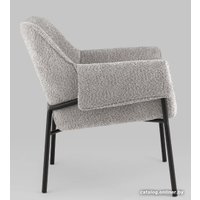 Интерьерное кресло Stool Group Лаунж Бесс (альпака, серый)