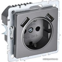 Розетка IEK Brite BR-R14-16-U21-D31-K46