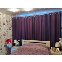 Комплект штор Модный текстиль 01L 112MT222611 (260x210, 2шт, фиолетовый)