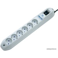 Сетевой фильтр ZIS Pilot GL-6 10 м (белый)